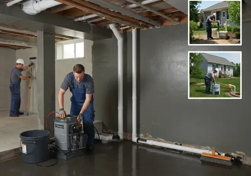 Basement Waterproofing and Flood Prevention process in Anamosa, IA